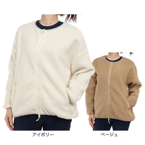 ウィッテム（HUITIEME）（レディース）ボアフリース ブルゾン 192-57010