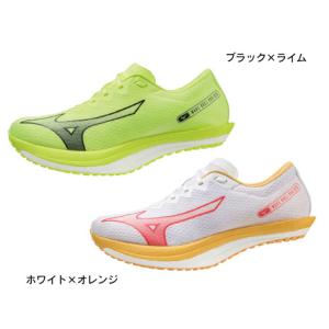 ミズノ ノベルティプレゼント ランニング トレーニングシューズ 部活 WAVE DUEL PRO QTR ライム ピンク U1GD2250