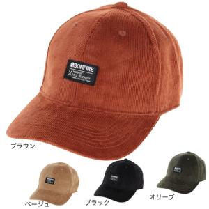 ボンファイア コーデュロイプレーンキャップ 20BNF2FST2264 BRN
