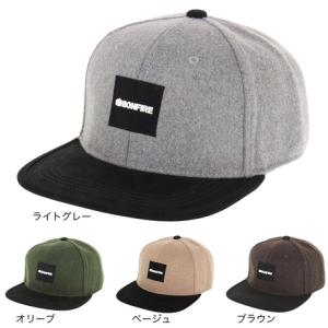 ボンファイア フランネルベースボールキャップ 20BNF2FST2265 LGRY