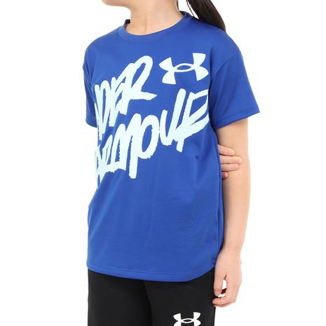 アンダーアーマー（UNDER ARMOUR）（キッズ）ガールズ テック ショートスリーブTシャツ 1...