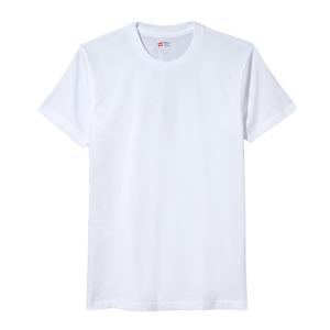 ヘインズ(Hanes)(メンズ)白 青ラベル ク...の商品画像