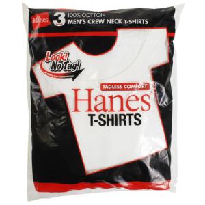 ヘインズ（Hanes）（メンズ）赤ラベルクルーネックTシャツ 3枚組 HM2135G 010 オンライン価格｜supersportsxebio