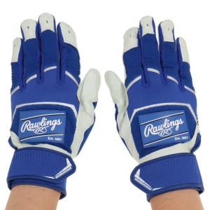 ローリングス（Rawlings）（メンズ）バッティング用グローブ 野球 パッチロゴ バッティンググラブ 両手用 WH22BG-RY-USA｜SuperSportsXEBIO Yahoo!店