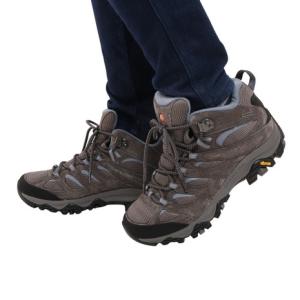 メレル（MERRELL）（レディース）トレッキングシューズ ハイカット 登山靴 MOAB3 MID WP WIDE 500162W GRANITE｜supersportsxebio