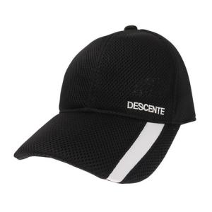 デサント（DESCENTE）（メンズ）撥水 ダブルメッシュキャップ DMATJC001BK 帽子 熱中症対策｜SuperSportsXEBIO Yahoo!店