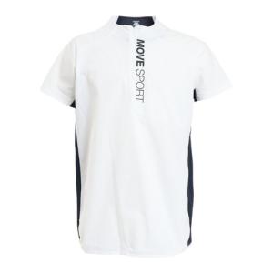 デサント（DESCENTE）（メンズ）半袖シャツ メンズ Move Sport ソフト AIRY TRANSFER DMMTJA56 WH｜supersportsxebio