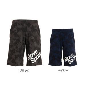 デサント（DESCENTE）（メンズ）Move Sport スウェット ハーフパンツ S.F.TECH グラフィックスウェット DMMTJG22｜SuperSportsXEBIO Yahoo!店