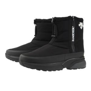 デサント ショートブーツ 黒 メンズ レディース アクティブ ウィンターブーツ DM1UJD10BK