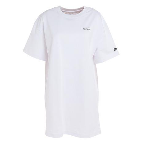 ニューエラ（NEW ERA）（レディース）半袖 Tシャツ レディース ワンピース WHI 13516...