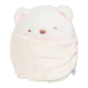 すみっコぐらし（Sumikkogurashi）（メンズ、レディース、キッズ）すみっコぐらし おくるみぬいぐるみ しろくま MF85301｜SuperSportsXEBIO Yahoo!店