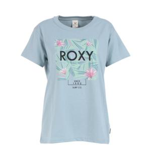 ロキシー（ROXY）（レディース）半袖Tシャツ レディース ボックス ボタニカル 23SPRST231612YLBL｜SuperSportsXEBIO Yahoo!店