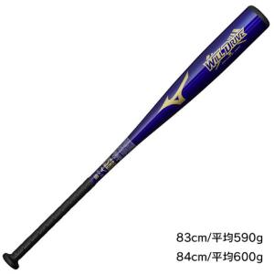 ミズノ（MIZUNO）（メンズ）軟式用バット 野球 一般 ウィルドライブ ブルー 1CJMR16583 27｜supersportsxebio
