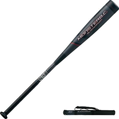 ゼット（ZETT）（メンズ）野球 軟式用 バット モンスターブラックキャノン 83cm/平均720g...
