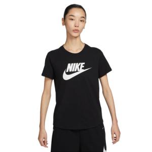 ナイキ（NIKE）（レディース）半袖Tシャツ レディース 黒 NSW エッセンシャル ICN FTRA DX7907-010