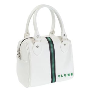 クランク（CLUNK）（メンズ）ゴルフ ミニボストンバッグ カートバッグ ショルダー付 SHIBAFUシリーズ CL5PGA65 WHT