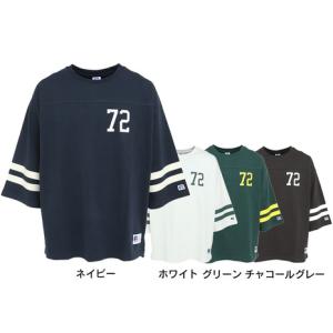 ラッセル（RUSSELL）（メンズ）Tシャツ 五分袖 メンズ 16/-OE フットボール 綿100% サイドスリット RBM23S0004｜supersportsxebio