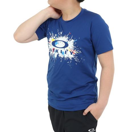 オークリー（OAKLEY）（キッズ）ジュニア ENHANCE QD 半袖Tシャツ SPLASH EV...