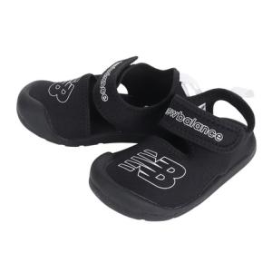 ニューバランスジュニアスポーツサンダル CRSR V1 SANDAL ブラック IOCRSRAAM ストラップ 面ファスナー 水陸両用