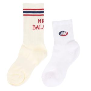 ニューバランス（new balance）（メンズ、レディース）アンクル&ミドル 2足組ソックス LAS32462AS1｜SuperSportsXEBIO Yahoo!店