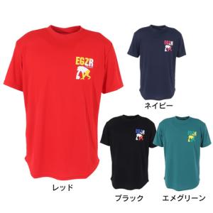 エゴザル（EGOZARU）（メンズ）バスケットボールウェア ワールドビーストTシャツ EZST-S2333