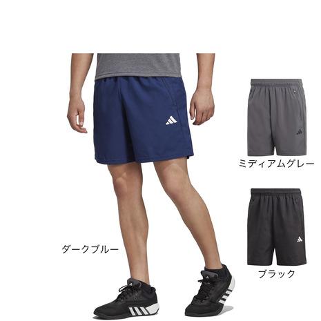 アディダス（adidas）（メンズ）トレイン エッセンシャルズ ウーブントレーニングショーツ QF2...