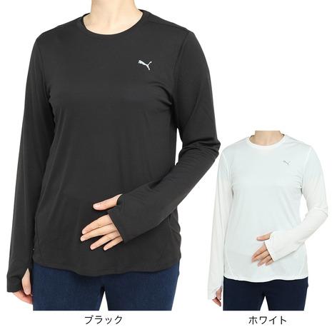 プーマ（PUMA）（レディース）RUN FAVORITE 長袖 Tシャツ 523698 01 BLK