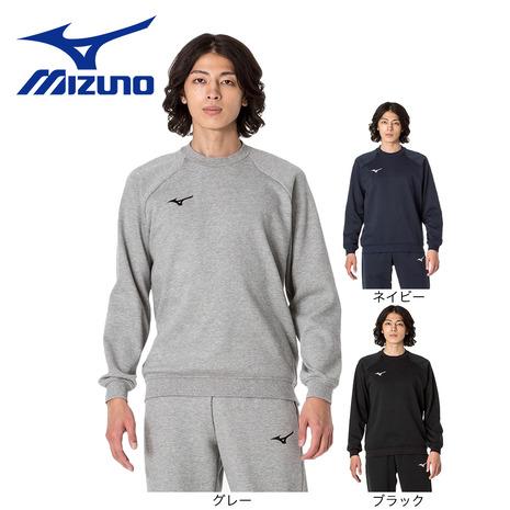 ミズノ（MIZUNO）（メンズ）スウェットクルーシャツ 32MCA175