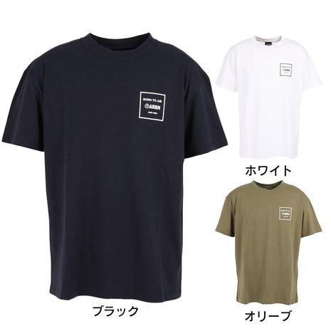 エアボーン（ARBN）（メンズ）半袖Tシャツ コットン 03 AB2023SSM-APP003