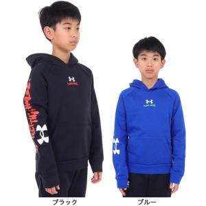 アンダーアーマー（UNDER ARMOUR）（キッズ）ジュニア ライバルフリース グラフィック フーディー 1379797｜supersportsxebio