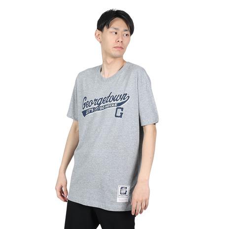 ミッチェルアンドネス（Mitchell&amp;Ness）（メンズ）半袖Tシャツ メンズ NCAA SCRI...