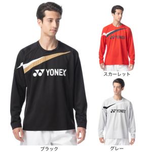 ヨネックス（YONEX）（メンズ、レディース）テニスウェア ユニ長袖Tシャツ 16665Y｜supersportsxebio