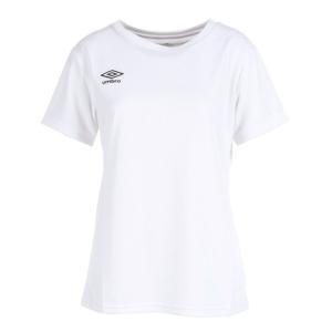 アンブロ（UMBRO）（レディース）半袖Tシャツ レディース ワンポイント ドライ UMWTJA56 WHT｜supersportsxebio