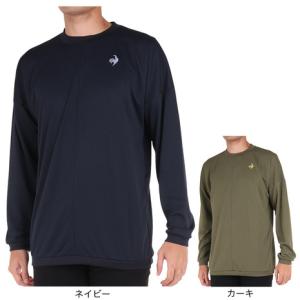 ルコック スポルティフ（le coq sportif）（メンズ）テニスウェア プリントロングスリーブシャツ QMMWJB03