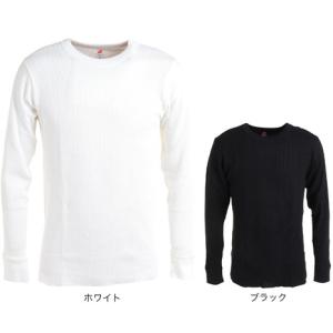 ヘインズ（Hanes）（メンズ）ロングスリーブ クルーネック Tシャツ HM4-Y203｜SuperSportsXEBIO Yahoo!店