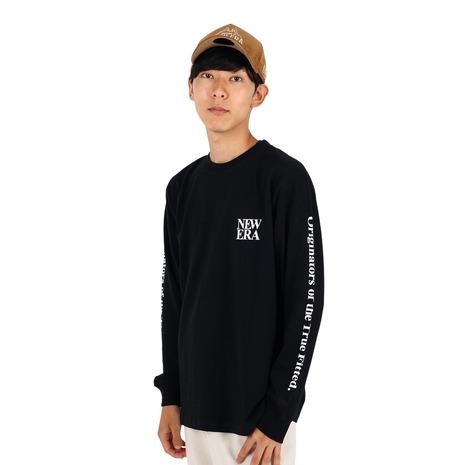 ニューエラ（NEW ERA）（メンズ、レディース）長袖コットンTシャツ Originators of...