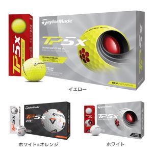 テーラーメイド（TAYLORMADE）（メンズ）ゴルフボール TP5X ボール 2021年モデル ダース(12個入り)｜supersportsxebio