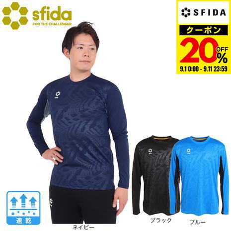 スフィーダ（SFIDA）（メンズ）サッカー フットサルウェア TEAMPres 長袖プラクティスシャ...