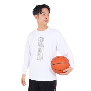 オンザコート メンズ レディス バスケットボール 長袖Tシャツ BALLLINE