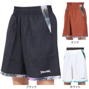 【10%OFFクーポン対象！4/25まで】スポルディング（SPALDING）（メンズ）バスケットボールウェア 布帛パンツ ウォールペイント ヘム SMP23116｜supersportsxebio