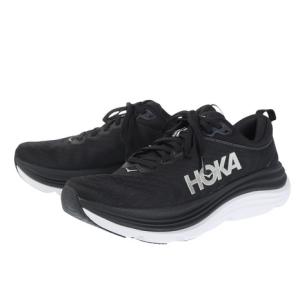 ホカ（HOKA）（メンズ）ランニング シューズ ガビオタ 5 ブラック 1127929-BWHT スニーカー ジョギング トレーニング スポーツ シューズ｜supersportsxebio