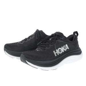 ホカ（HOKA）（レディース）ランニング シューズ ガビオタ 5 レギュラー ブラック 1134235-BWHT スニーカー ジョギング トレーニング スポーツ シューズ｜supersportsxebio