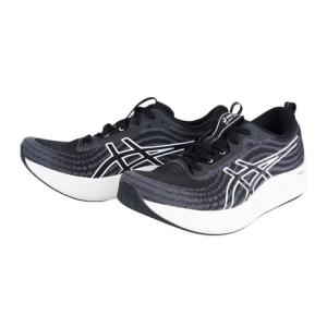 アシックス（ASICS）（メンズ）ランニングシューズ エボライド スピード ブラック 1011B612.002 スニーカー トレーニング スポーツ 軽量 クッション性 反発性