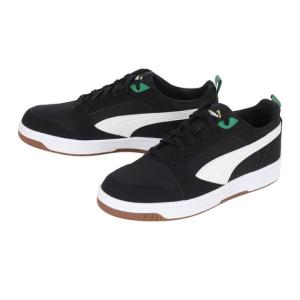 プーマ（PUMA）（メンズ）スニーカー リバウンド V6 ロウ 75イヤーズ ブラック ホワイト 3...