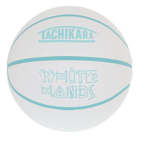 タチカラ（TACHIKARA）（キッズ）ジュニア バスケットボール 5号球 WHITEHANDS ホ...