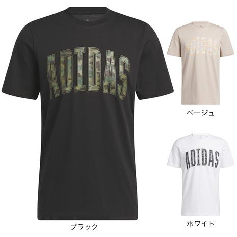 アディダス（adidas）（メンズ）半袖Tシャツ メンズ  カモ グラフィック  EKH82-HS3...