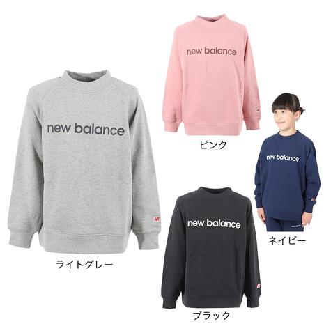 ニューバランス（new balance）（キッズ）トレーナー キッズ  スウェットクルー ABT35...