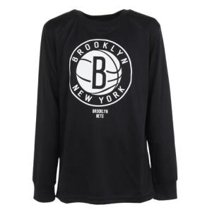 エヌビーエー（NBA）（キッズ）バスケットボールウェア N&N 長袖Tシャツ ブルックリン・ネッツ 渡邊 雄太 3AAK-NETS WATANABE｜SuperSportsXEBIO Yahoo!店