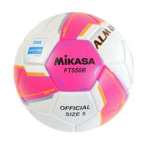 ミカサ（MIKASA）（メンズ）サッカーボール 5号球 検定球 FIFA 貼り PV ALMUNDO FT550B-PV-FQP｜supersportsxebio