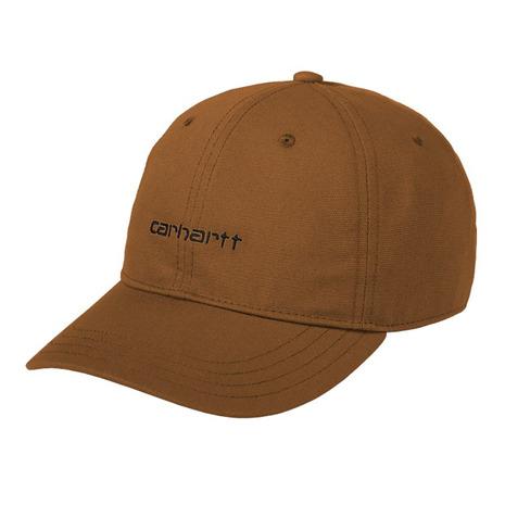 カーハート（CARHARTT）（メンズ）キャンバススクリプトキャップ I0288761QBXX23F...